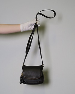 Jennifer Mini Bag,Leather,Brown,DB,S,L0616T.010
